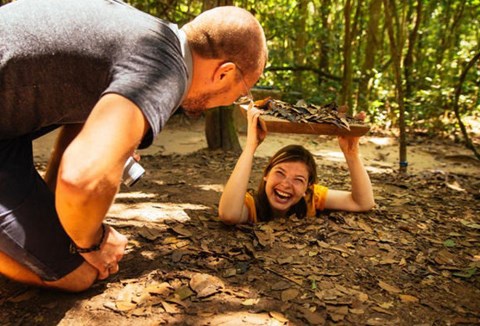 HALF DAY CU CHI TUNNEL DELUXE SMALL GROUP TOUR